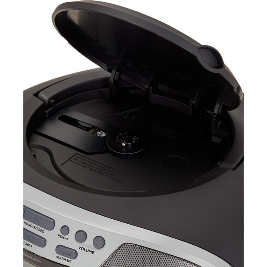 Aiwa BBTU-400SL Portable Stereo System Analog & Digital 6 W FM Silver MP3 Playback – 4