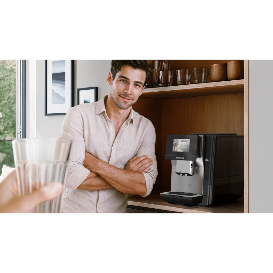 Siemens EQ700 iAroma TP725ET7, nerūsējošais tērauds – 5