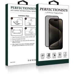 LCD aizsargstikls 2.5D Privacy Perfectionists Samsung S942 S26 melns