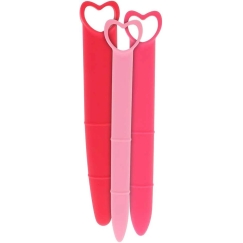 Mae B Kolekcija hearts smooth strypai anālie vārsti