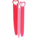 Mae B Kolekcija hearts smooth strypai anālie vārsti Mae B Kolekcija hearts smooth strypai anālie vārsti