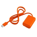 Rollei NP-FW50 USB-C dummy-akku Rollei NP-FW50 USB-C dummy-akku