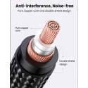 Ugreen 20763 аудио кабель 1 m XLR 3,5 мм Черный Ugreen 20763 аудио кабель 1 m XLR 3,5 мм Черный