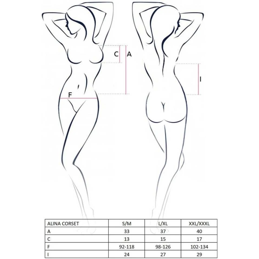 Белье - КОРСЕТ ALINA черный XXL/XXXL - Casmir – 4