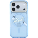 Karl Lagerfeld Script Logo MagSafe Case for iPhone 18 Pro Max / 17 Pro Max blue Karl Lagerfeld Script Logo MagSafe Case for iPhone 18 Pro Max / 17 Pro Max blue