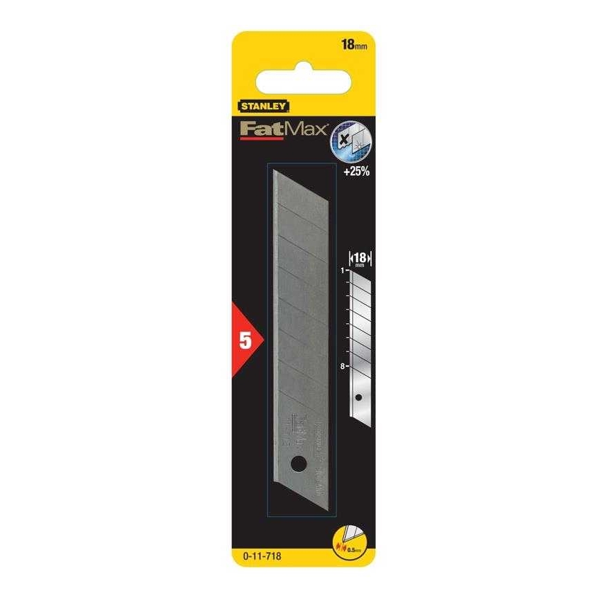Stanley Stanley FatMax 18 mm irrotettavat terät 5 kpl (11-718-0)
