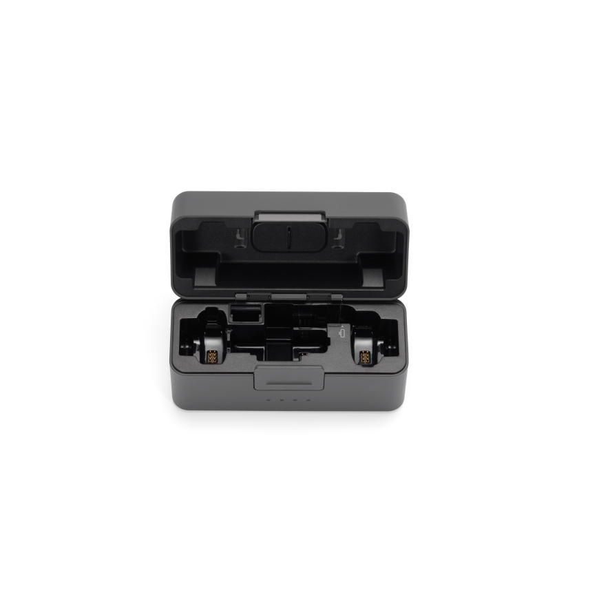 DJI Mic Mini 2S įkrovimo dėklas, mikrofono įkrovimo stotelė