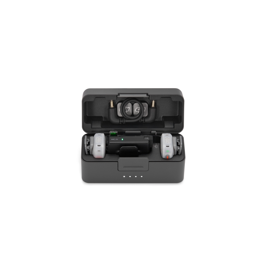 DJI Mic Mini 2S чехол для зарядки, док-станция для зарядки микрофона – 4