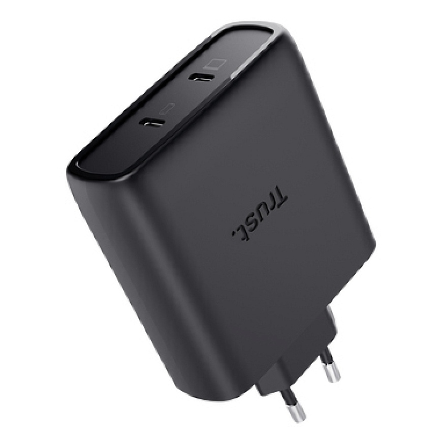 Trust Maxo 100W 2-Port USB-C GaN Charger – 2