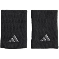 Нарукавники adidas Tennis Wristband Large 2 шт черные IA7544 (Взрослые M/L)