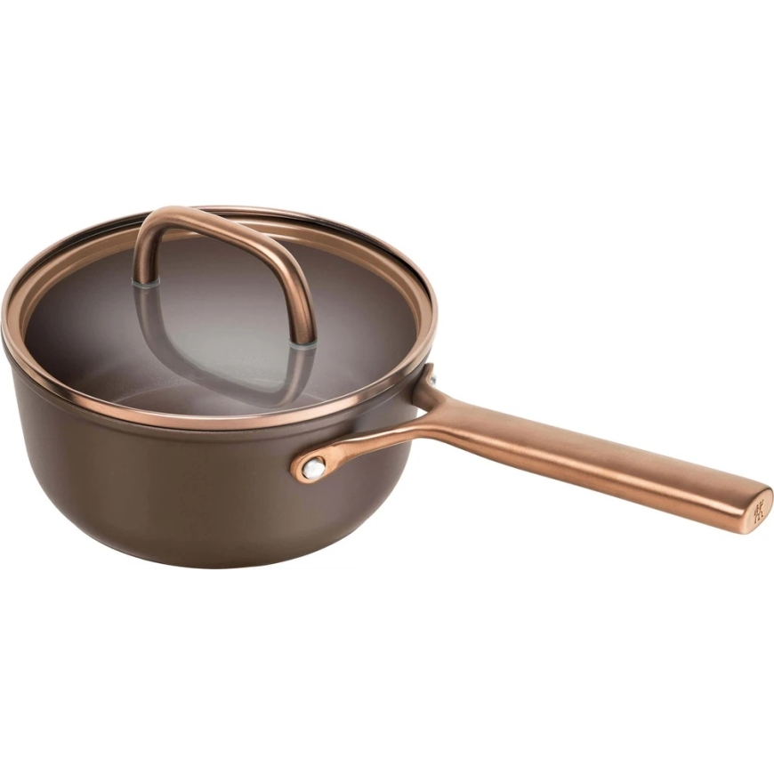 Zwilling ZWILLING Milano Katls ar stikla vāku 18 cm, brūns