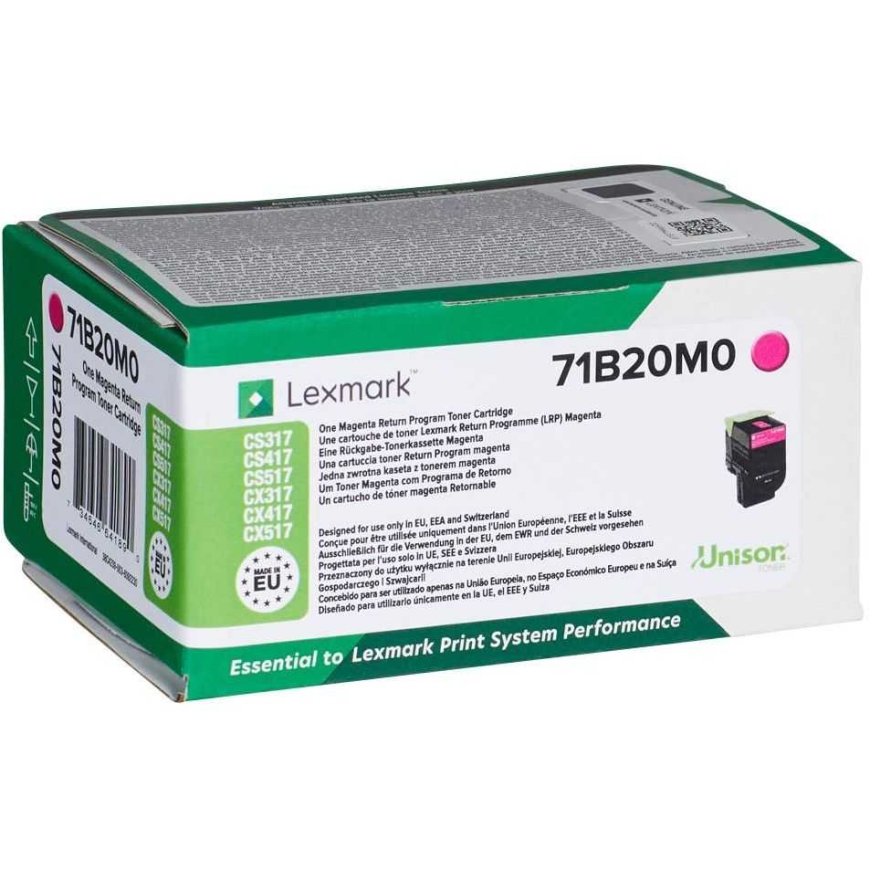 Lexmark 71B20M0 пурпурный