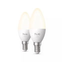 Philips Hue LED Candle Bulb, B39, E14, Warm White, 2 pcs Philips Hue LED Candle Bulb, B39, E14, Warm White, 2 pcs