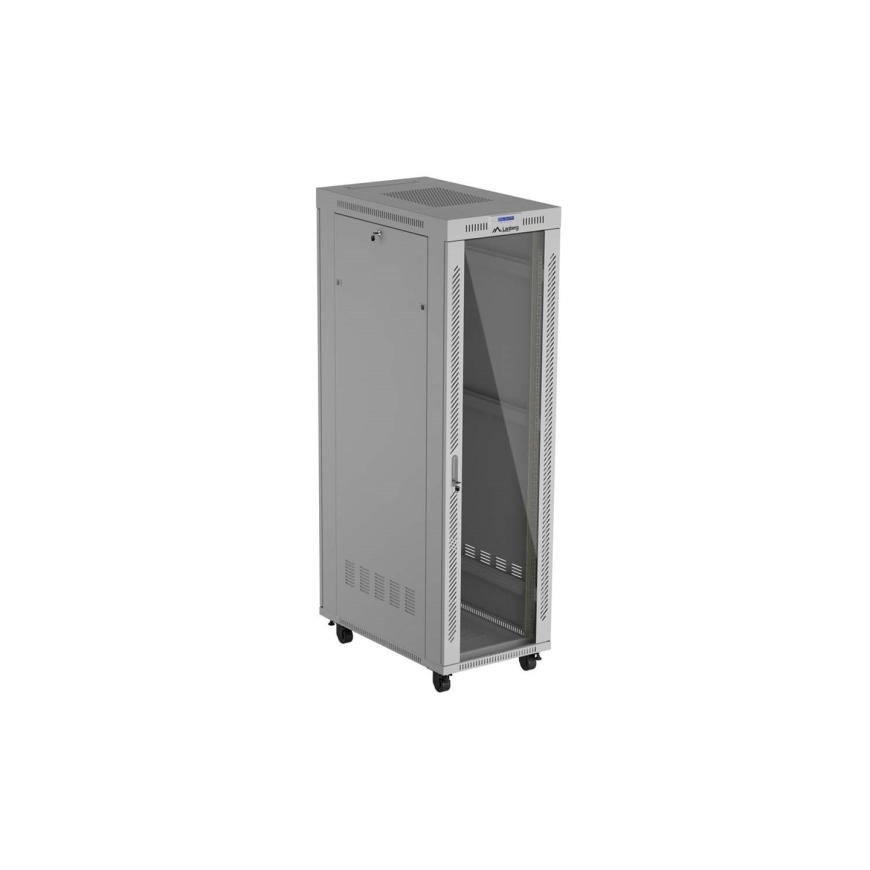 19" 42U 600 × 1000 PILKŠTA PAKABINIMO SPINTA SU STIKLO DURIMIS IR LCD, LANBERG (PLOKŠTĖ) – 3