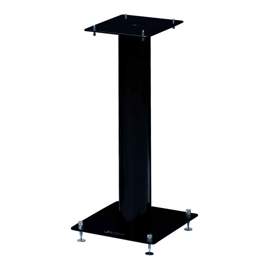 Norstone Stylum 1 speaker stand pair, black satin