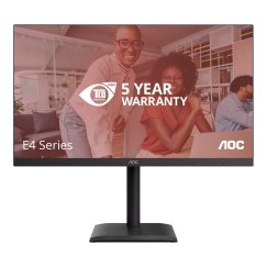 AOC E4 U27E4CV computer monitor 68.6 cm (27") 3840 x 2160 pixels 4K Ultra HD LED Black