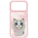 NIMMY case BIG EYED RAGDOLL IPHONE 18 Pro/17 Pro rozā NIMMY case BIG EYED RAGDOLL IPHONE 18 Pro/17 Pro rozā