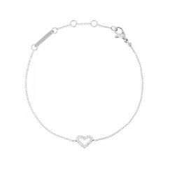 Daniel Wellington Žavinga plieninė apyrankė su širdele Mirelle DW00401619