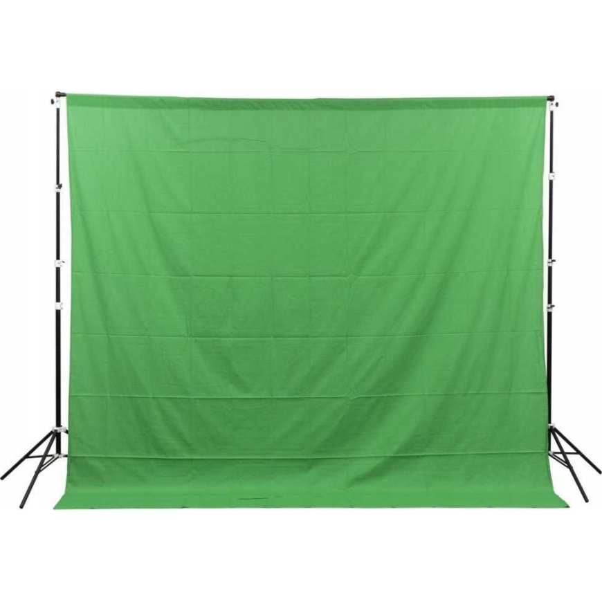GlareOne zaļais fona audums 3×3 m
