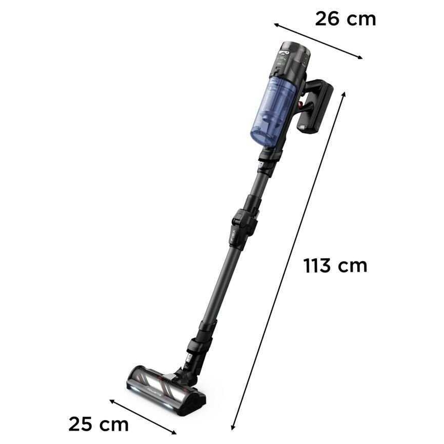 Rowenta X-Force Flex 12.60 Neo Auro Aqua Allergy RH9LC1 Juodas/Mėlynas – 4