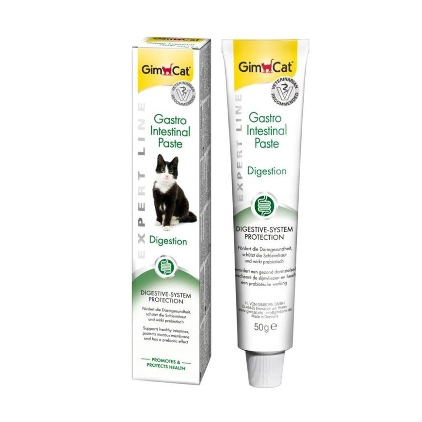 GIMCAT Паста для желудочно-кишечного тракта – лакомство для кошек – 50 г