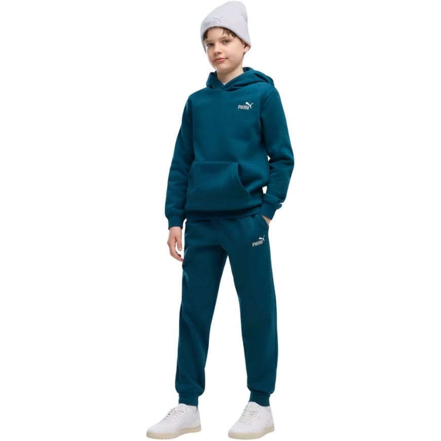 Puma ESS 2 Color No. 1 Logo lasten housut turkoosina 685824 36 (152cm) – 4