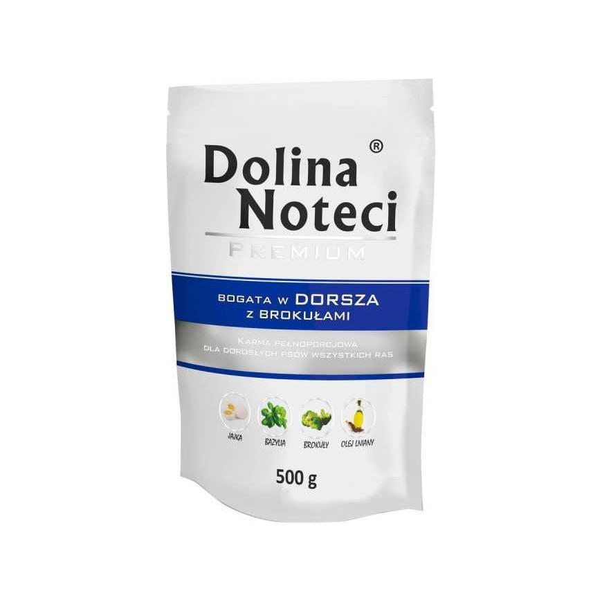 DOLINA NOTECI Dolina Noteci Premium bogata w dorsza z brokułami 500g