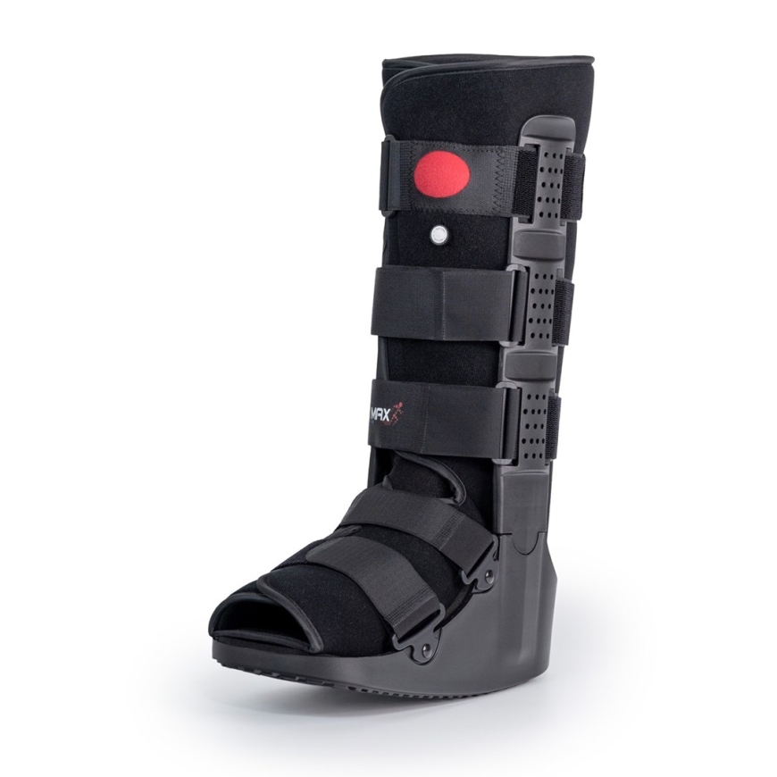 Pikk jala- ja pahkluu ortoos "AIR WALKER BASIC" O-1181/L REHAFUND, must – 3
