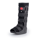 Long Ankle-Foot Orthosis "AIR WALKER BASIC" O-1181/L REHAFUND, Black Long Ankle-Foot Orthosis "AIR WALKER BASIC" O-1181/L REHAFUND, Black