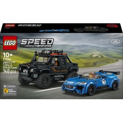 LEGO Speed Champions 77264 - Jaguar Project 7 и Land Rover Defender
