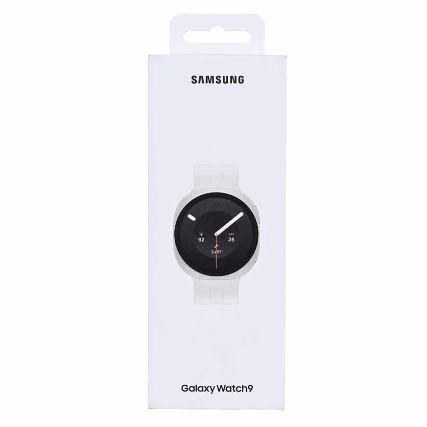 Samsung Galaxy Watch9 3,3 cm (1,3") AMOLED 40 mm Digitālais 438 x 438 pikseļi Skārienjūtīgs Sudraba Wi-Fi GPS (satellīts) – 2