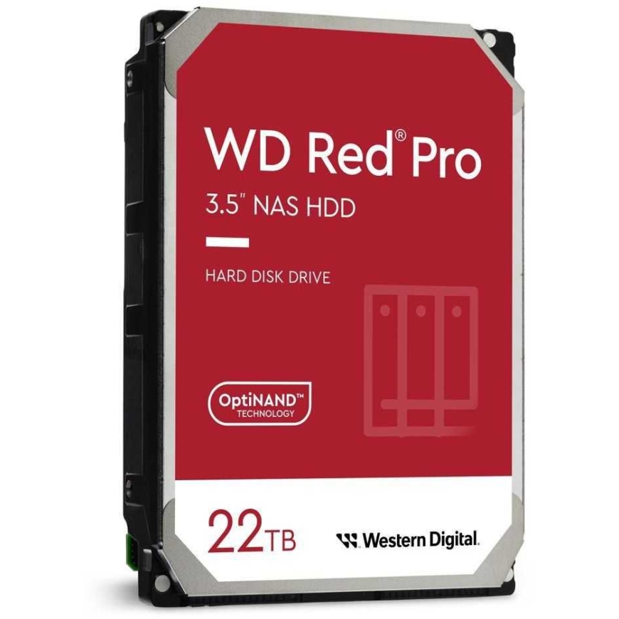 Western Digital Red Pro 22TB 3.5'''' 512MB WD221KFGX – 2