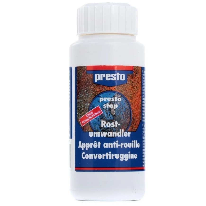 Rust Converter and Primer for Metal PRESTO, brown-yellow shade, 400 ml – 4
