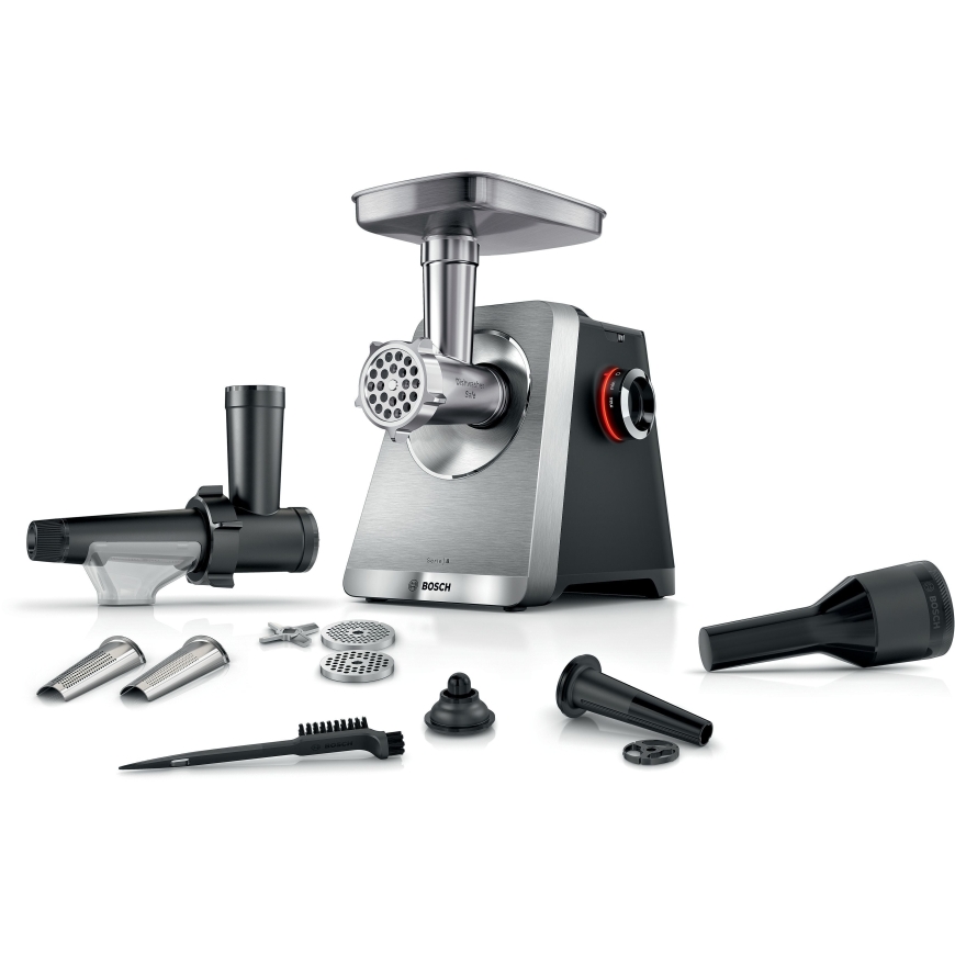 Bosch Serie 8 MFWS835M mėsos malūnė, plienas