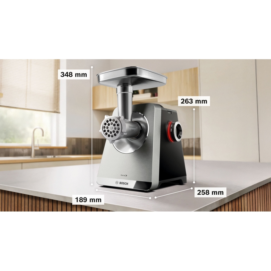 Bosch Serie 8 MFWS835M lihamylly, teras – 2