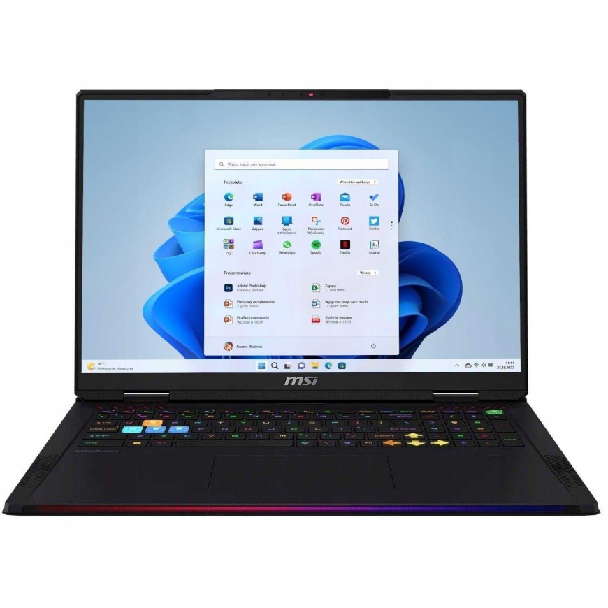 MSI Raider 18 Max HX A2WJ-1235PL u9-290HX 64GB 2SSD RTX5090 W11 EN B – 5