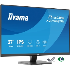 iiyama ProLite X2793QSU-B1 kompiuterio monitorius 68,6 cm (27") 2560 x 1440 pikseliai Quad HD LED Ju