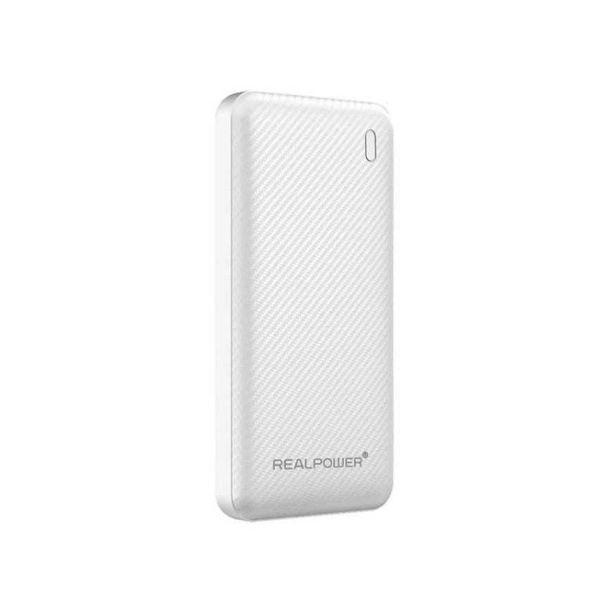 Realpower PB-10000 SSB 10000mAh Valge
