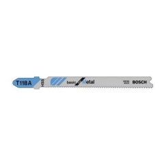 Bosch pjūklų ašmenys T 118 A 3 vnt. metalui
