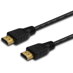 Savio *HDMI-kaapeli CL-121 1.8m kultainen, v1.4, 3D