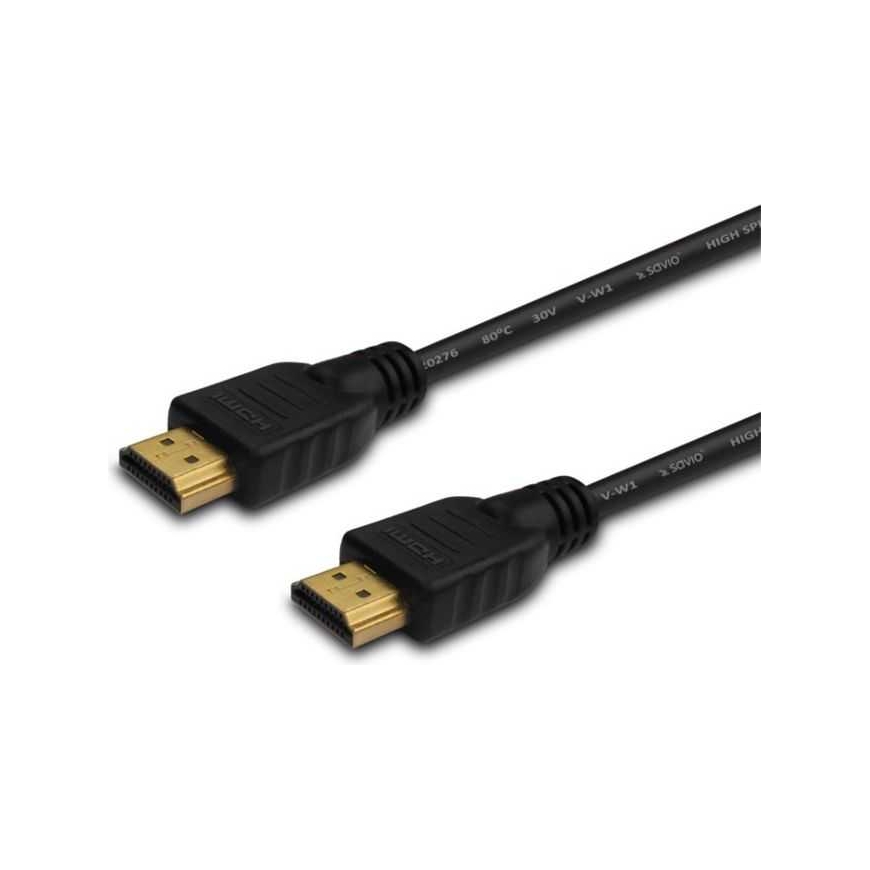 Savio *HDMI cable CL-121 1.8m gold, v1.4,3D