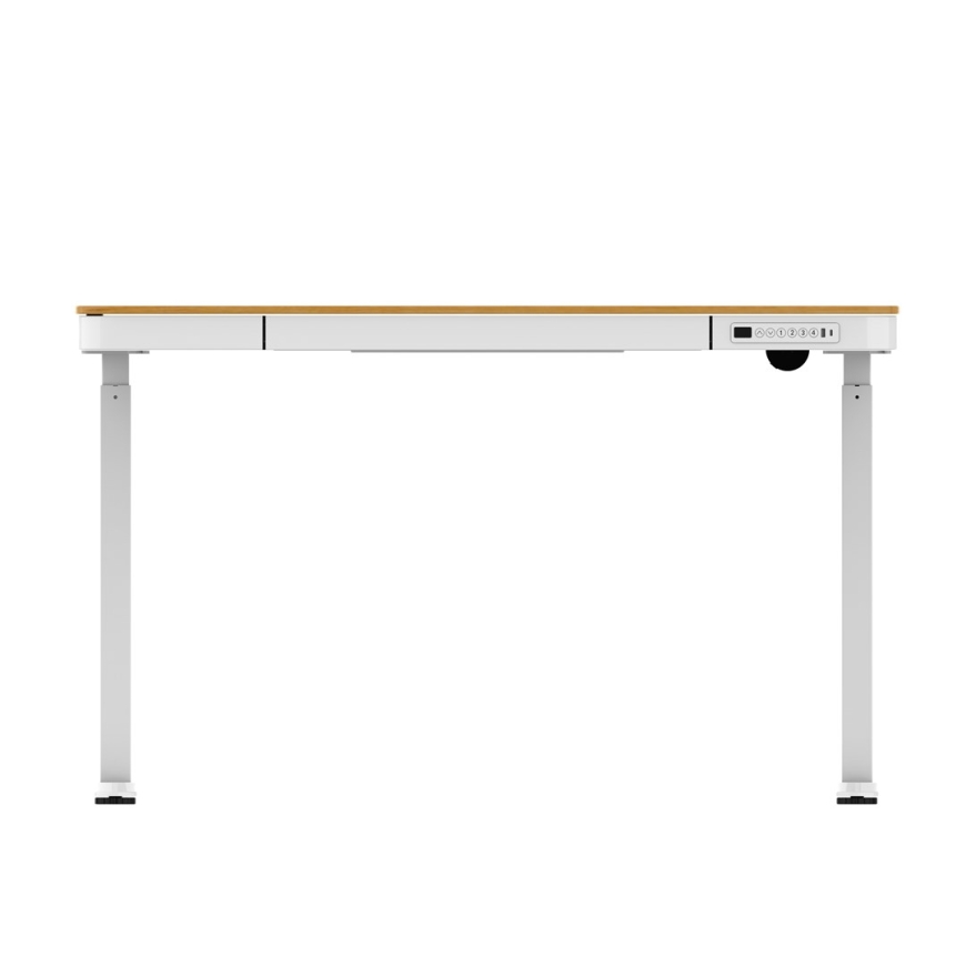 ACTIVEJET galds ar elektrisko augstuma regulēšanu 120x60 ET119S balts/ozols – 5