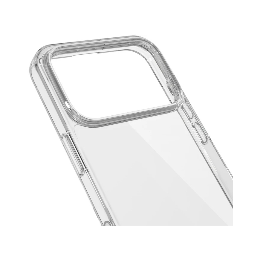 Epico Hero Case for iPhone 17 Pro Max/18 Pro Max: Ultra-Lightweight Case - Transparent (Crossbody Straps & Camera Island Protect – 2