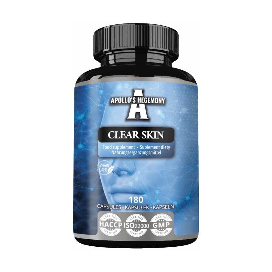 Apollos Hegemony Ravintolisä "Clear Skin" 180 kapselia