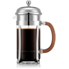 Bodum Chambord 1L prantsuse presskast, pähklipuu