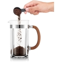 Bodum Chambord 1 l ranskalainen pressopannu, pähkinäpuu Bodum Chambord 1 l ranskalainen pressopannu, pähkinäpuu