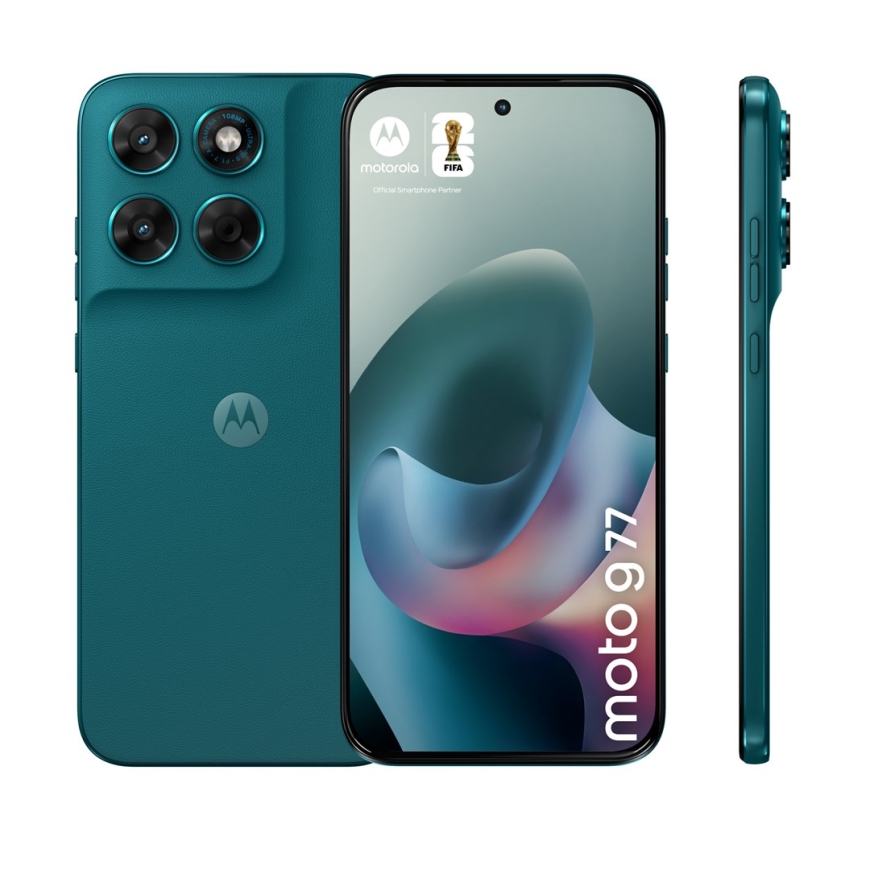 Motorola moto g77 17.3 cm (6.8") Hibridinis Dual SIM Android 16.0 5G USB Type-C 8 GB 256 GB 5200 mAh Žalias – 2