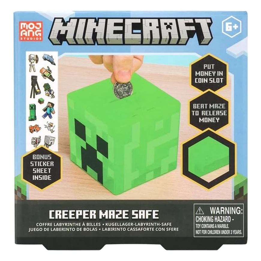 Paladone „Minecraft“ „Creeper“ labirints – krājkaste – 5
