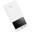 Baseus EnerFill FP41 Powerbank 22.5W USB-A - USB-C 30000 mAh Valkoinen Baseus EnerFill FP41 Powerbank 22.5W USB-A - USB-C 30000 mAh Valkoinen