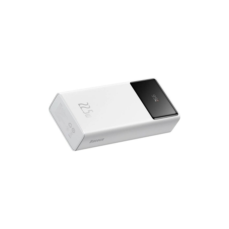 Baseus EnerFill FP41 Powerbank 22.5W USB-A - USB-C 30000 mAh Valkoinen – 5